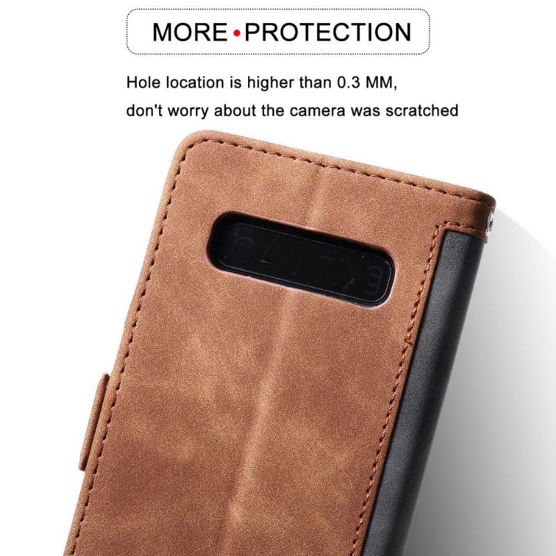 Flip Case Für Samsung Galaxy S10 Plus Vintage-tasche