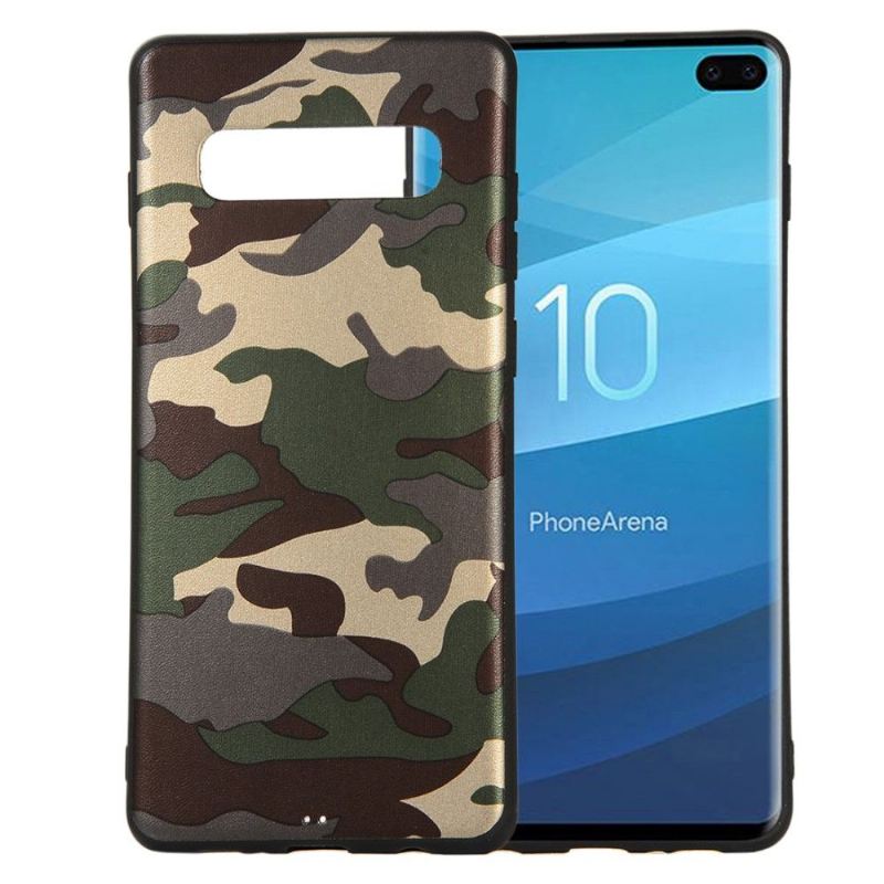 Handyhülle Für Samsung Galaxy S10 Plus Militärisches Tarngel