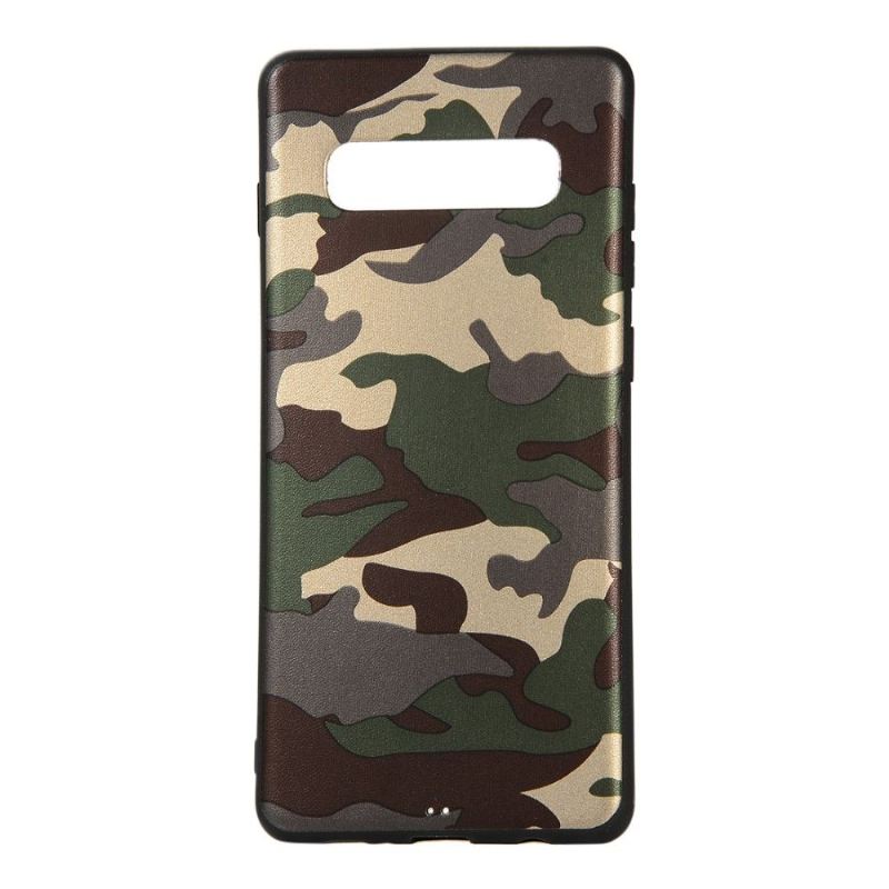 Handyhülle Für Samsung Galaxy S10 Plus Militärisches Tarngel