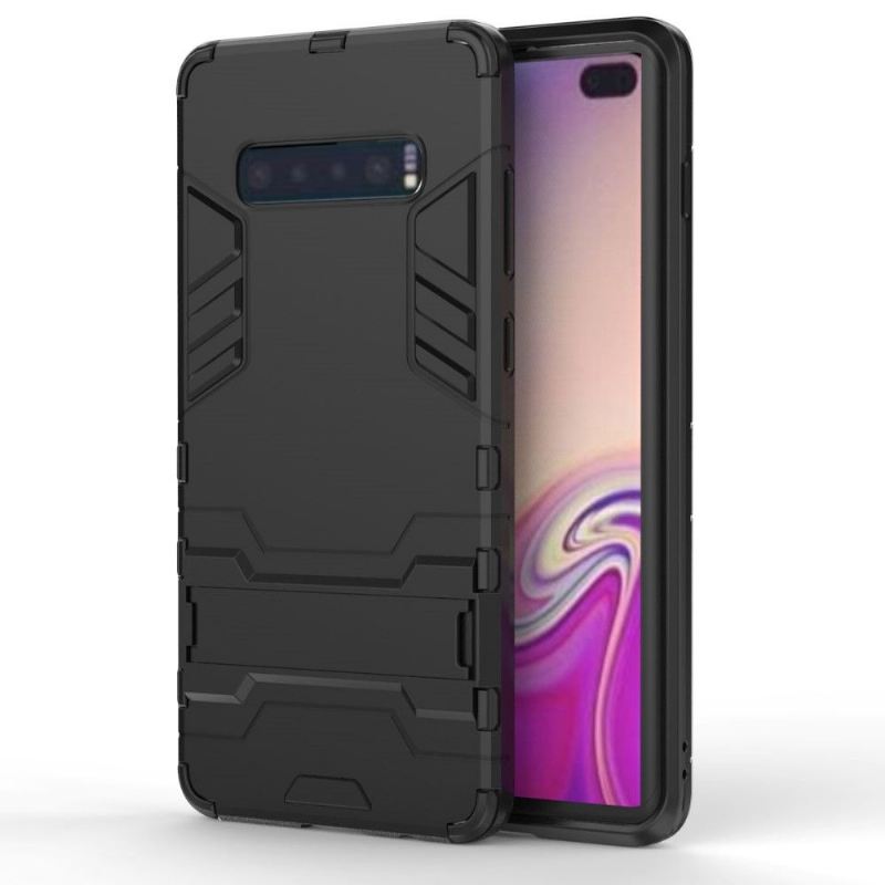 Hülle Für Samsung Galaxy S10 Plus Anti-Sturz Cool Guard Stoßfest Mit Integriertem Ständer