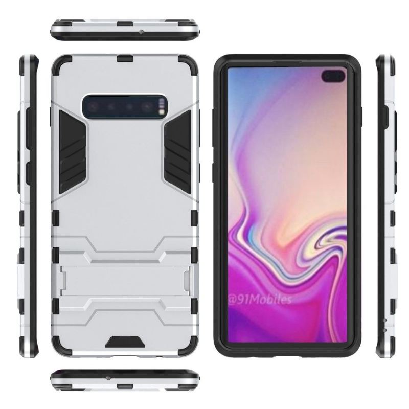 Hülle Für Samsung Galaxy S10 Plus Anti-Sturz Cool Guard Stoßfest Mit Integriertem Ständer