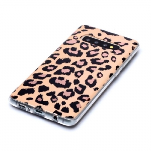 Hülle Für Samsung Galaxy S10 Plus Anti-Sturz Leopard