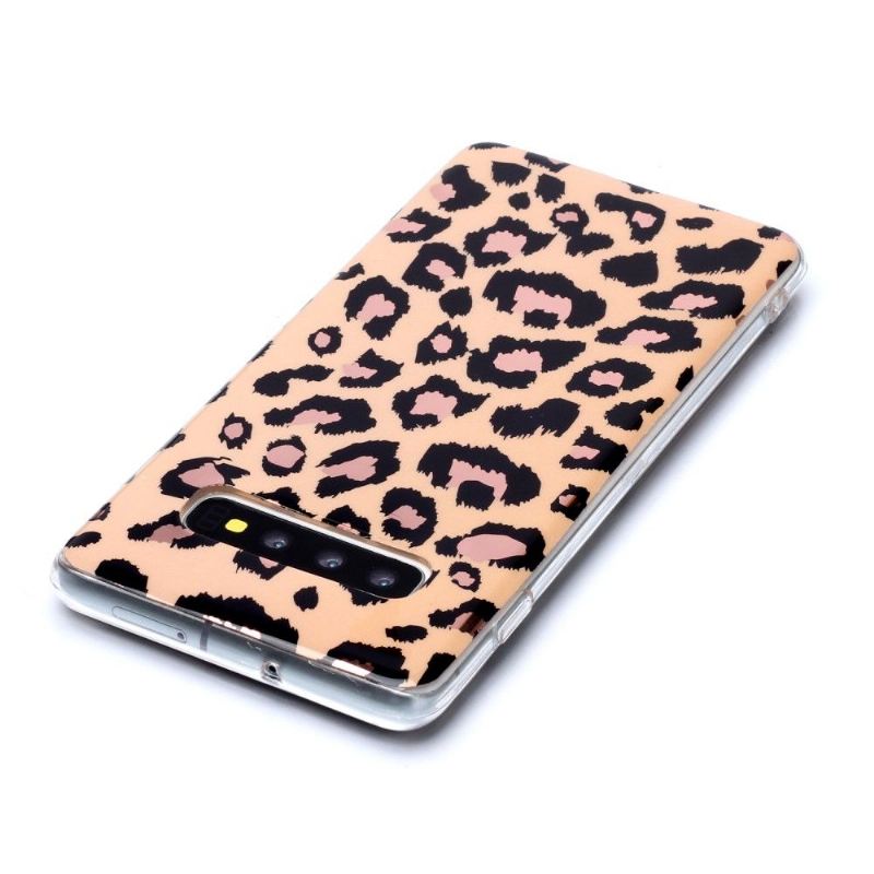 Hülle Für Samsung Galaxy S10 Plus Anti-Sturz Leopard