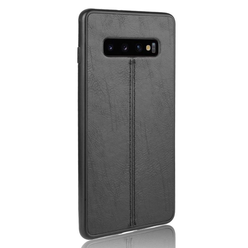 Hülle Für Samsung Galaxy S10 Plus Ledereffekt