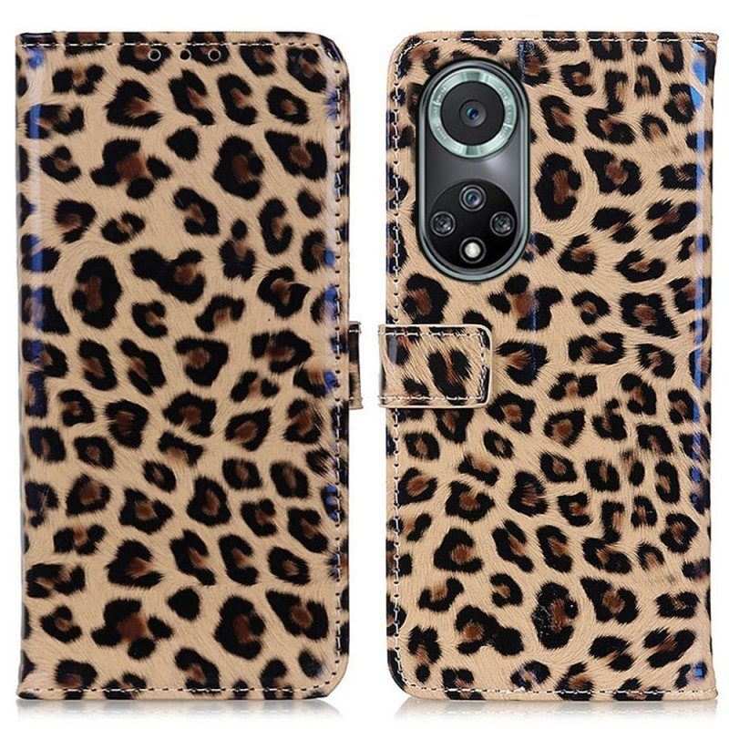 Lederhüllen Für Honor 50 Pro Pro Simple Leopard