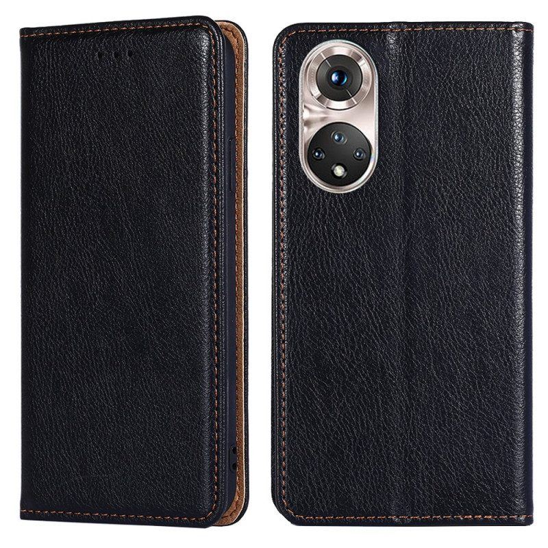 Schutzhülle Für Honor 50 Pro Flip Case Pro Style Vintage-leder