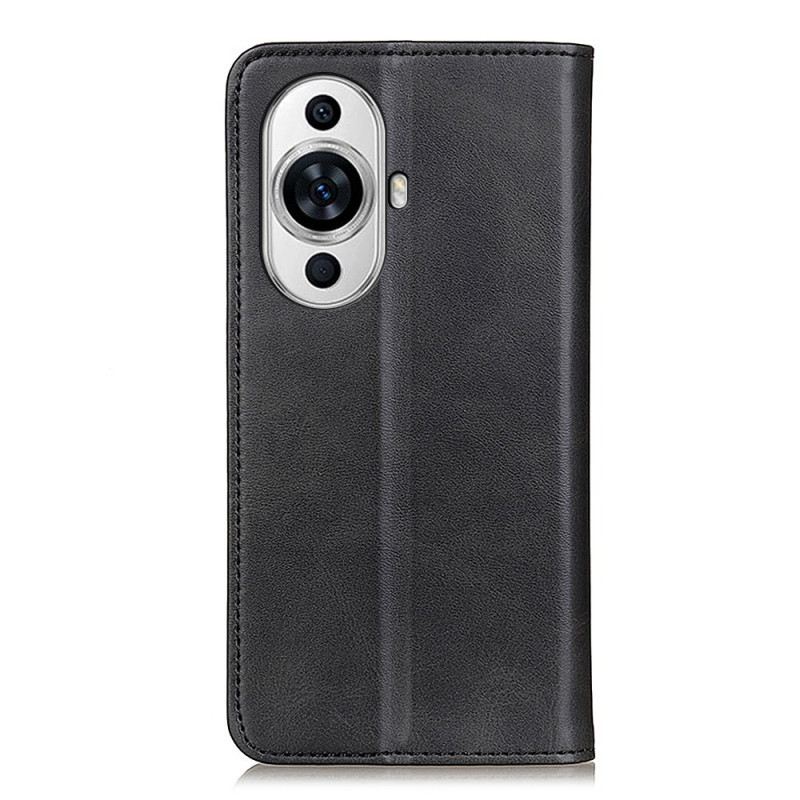 Flip Case Huawei Nova 12s Ledereffekt