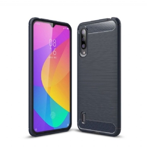 Hülle Für Xiaomi Mi 9 Lite Karbongebürstetes Gel