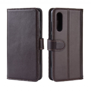 Case Für Xiaomi Mi 9 Premium-leder - Braun