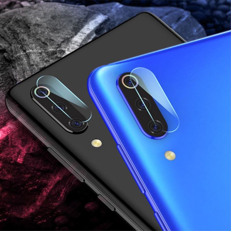 Handyhülle Für Xiaomi Mi 9 - Gehärtetes Glas Für Hinteres Kameraobjektiv