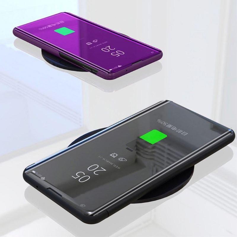 Handyhülle Für Xiaomi Mi 9 Schutzhülle Flip Case Spiegeleffekt