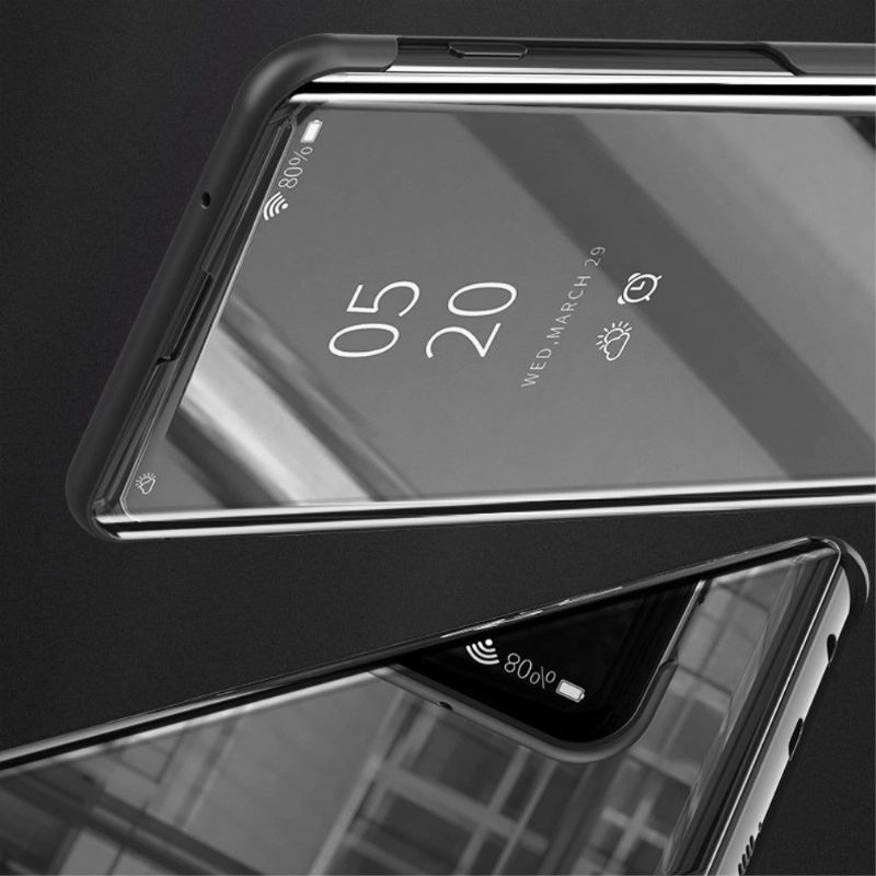 Handyhülle Für Xiaomi Mi 9 Schutzhülle Flip Case Spiegeleffekt