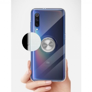 Hülle Für Xiaomi Mi 9 Anti-Sturz Mit Magnetring - Klar