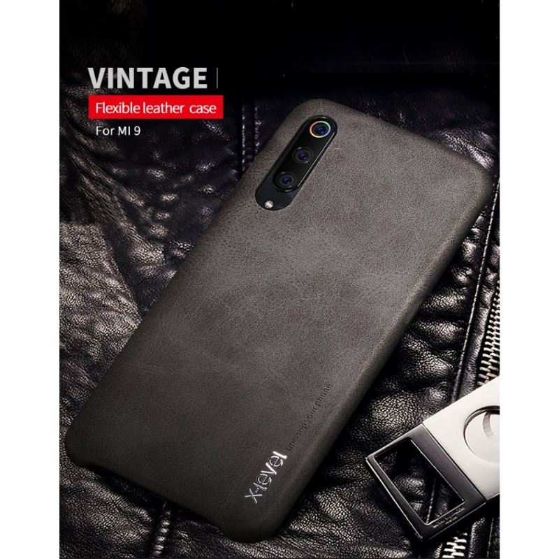 Hülle Für Xiaomi Mi 9 Leder Der Vintage-serie