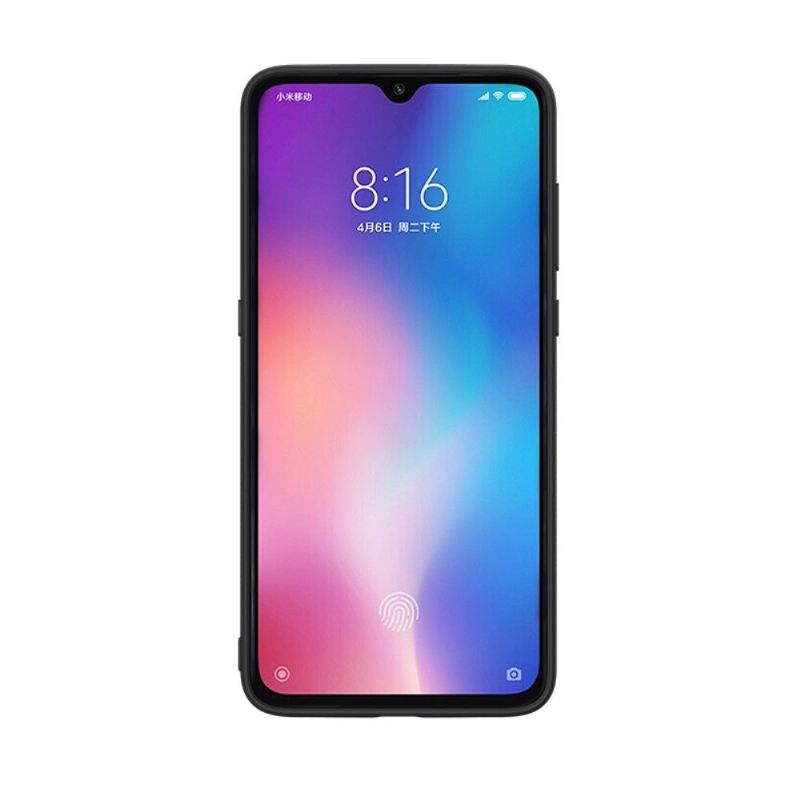 Hülle Für Xiaomi Mi 9 Nillkin Schwarz/weiß Gestreifte Muster