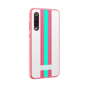 Hülle Für Xiaomi Mi 9 Nillkin Streifenmuster - Pink / Grün