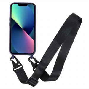 Handyhülle Für iPhone 13 Mini Schutzhülle Schutz Mit Lanyard