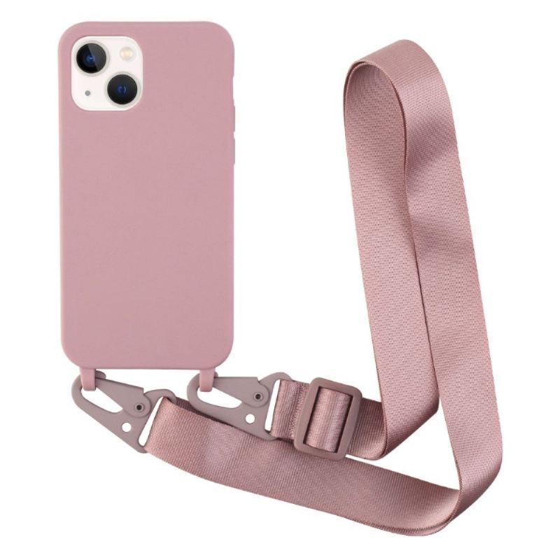 Handyhülle Für iPhone 13 Mini Schutzhülle Schutz Mit Lanyard