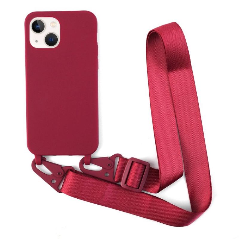 Handyhülle Für iPhone 13 Mini Schutzhülle Schutz Mit Lanyard