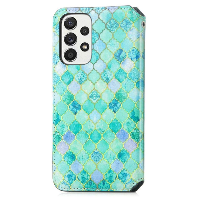 Flip Case Für Samsung Galaxy A33 5G Flip Case Flip-flap Mit Arabesken-muster