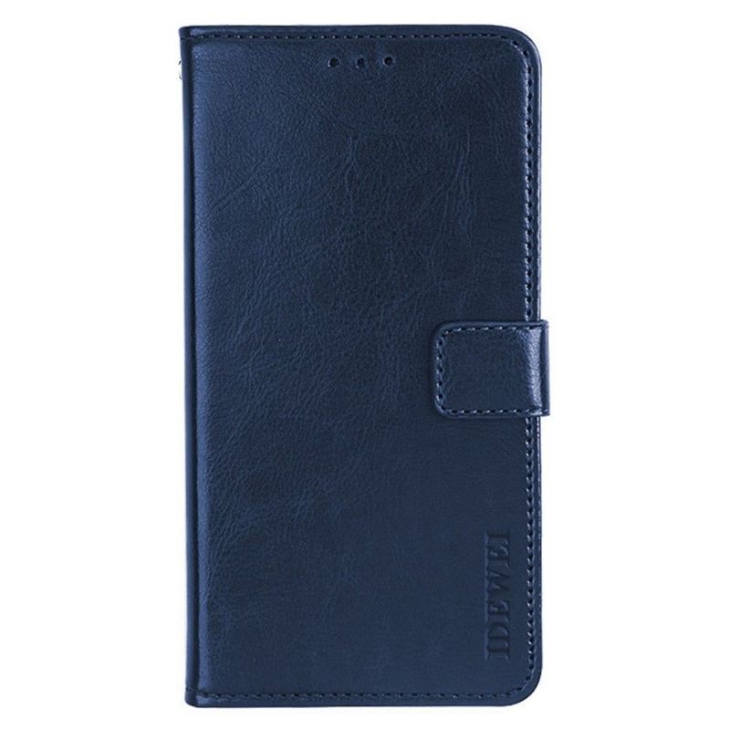 Flip Case Für Samsung Galaxy A33 5G Flip Case Idewei Folio Lederoptik