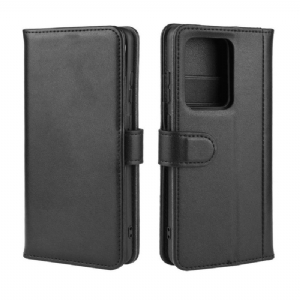 Flip Case Für Samsung Galaxy S20 Ultra Premium-leder