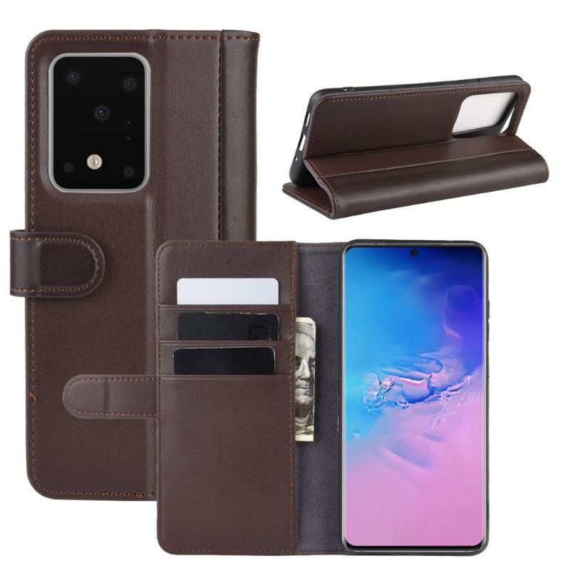 Flip Case Für Samsung Galaxy S20 Ultra Premium-leder