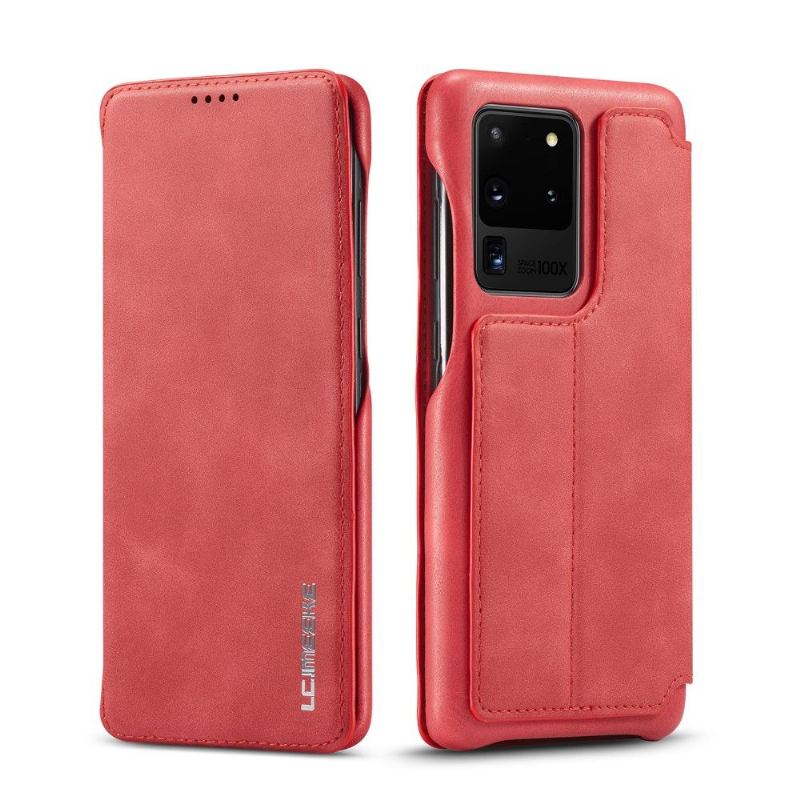 Hülle Für Samsung Galaxy S20 Ultra Flip Case Lc.imeeke Kunstleder