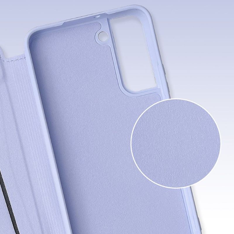 Handyhülle Für Samsung Galaxy S22 5G Flip Case Hautberührung