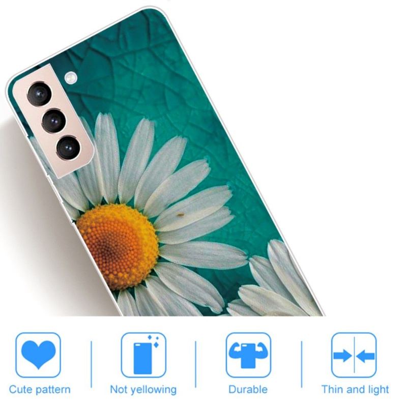 Handyhülle Für Samsung Galaxy S22 5G Gänseblümchen-blume