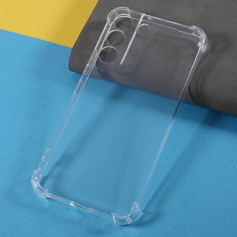 Handyhülle Für Samsung Galaxy S22 5G Transparente Verstärkte Ecken