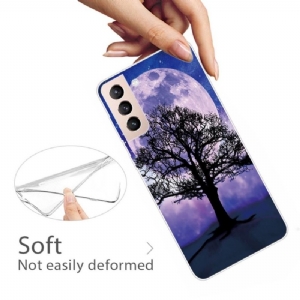 Hülle Für Samsung Galaxy S22 5G Anti-Sturz Der Baum Unter Dem Mond