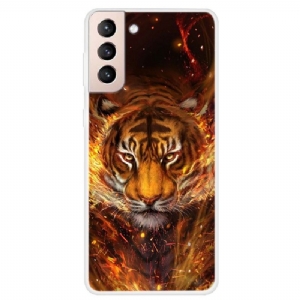 Hülle Für Samsung Galaxy S22 5G Feuertiger