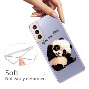 Hülle Für Samsung Galaxy S22 5G Panda"gib Mir Fünf"