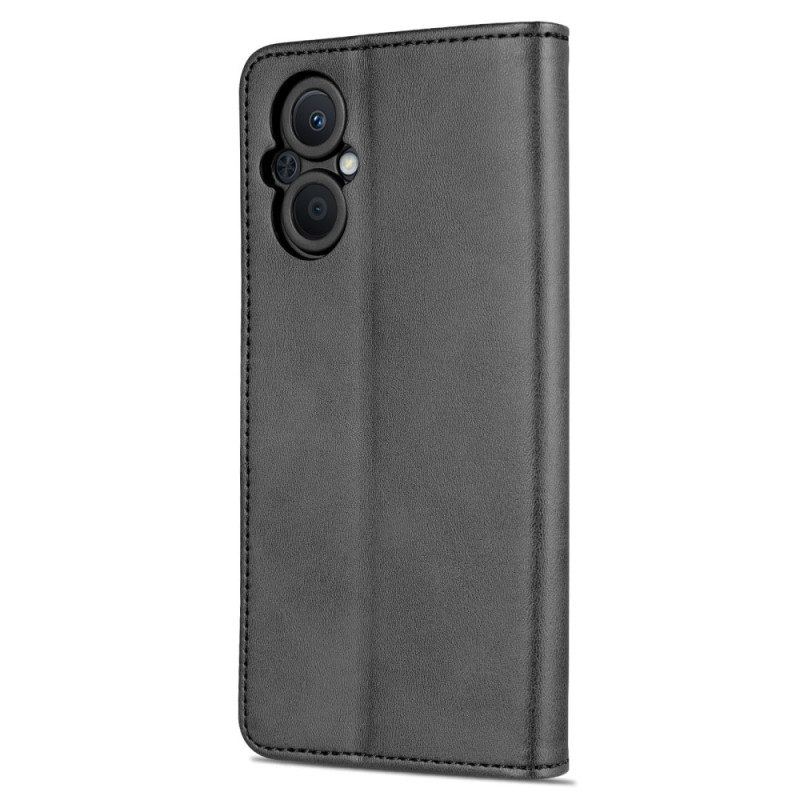 Flip Case Für Oppo Reno 8 Lite Azns Leder-styling