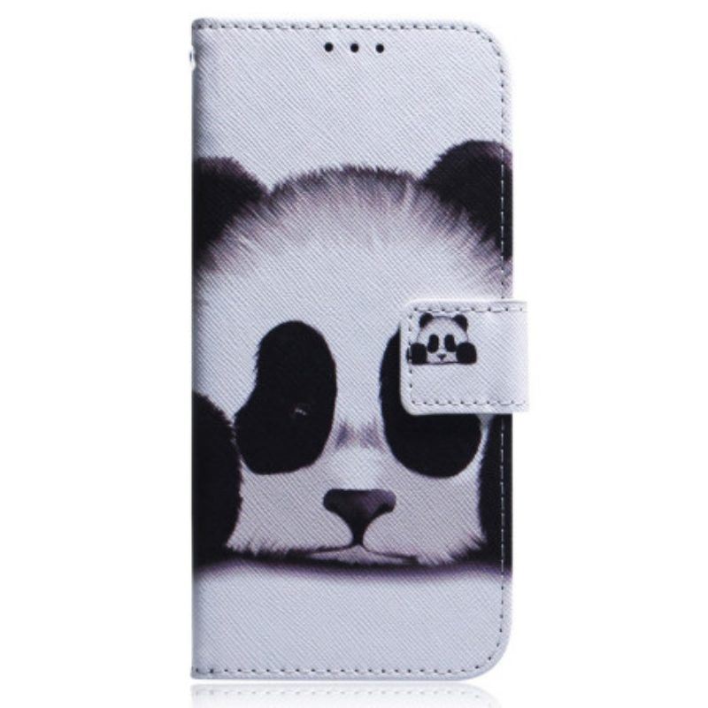 Flip Case Für Oppo Reno 8 Lite Panda