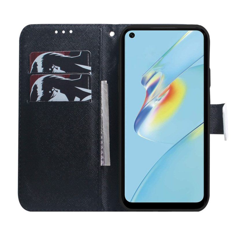 Flip Case Für Oppo Reno 8 Lite Panda