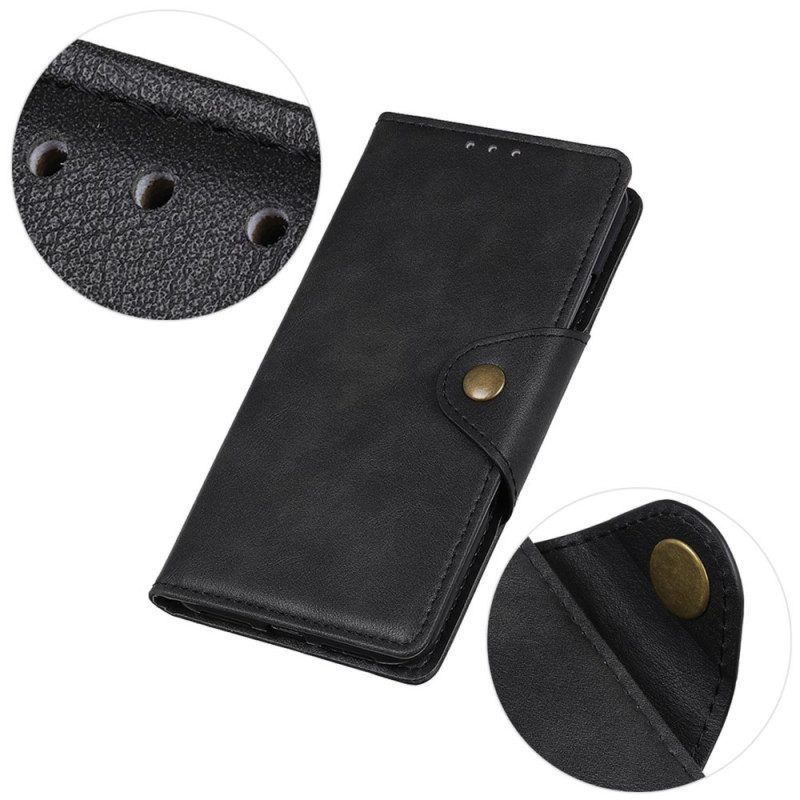 Flip Case Für OnePlus 11 5G Magnetischer Knopf