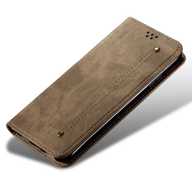 Schutzhülle Für OnePlus 11 5G Flip Case Denim-stoff