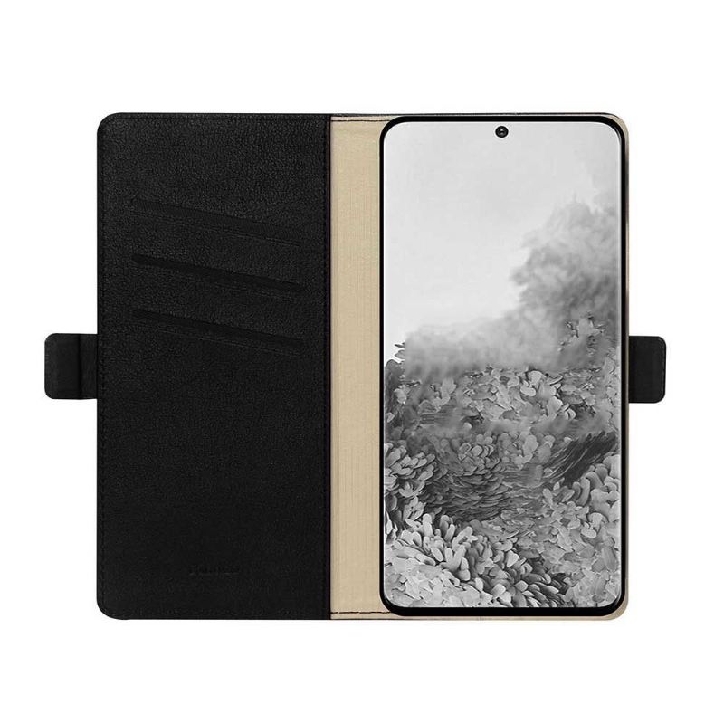 Flip Case Für Samsung Galaxy A71 Milo-serie Kunstleder