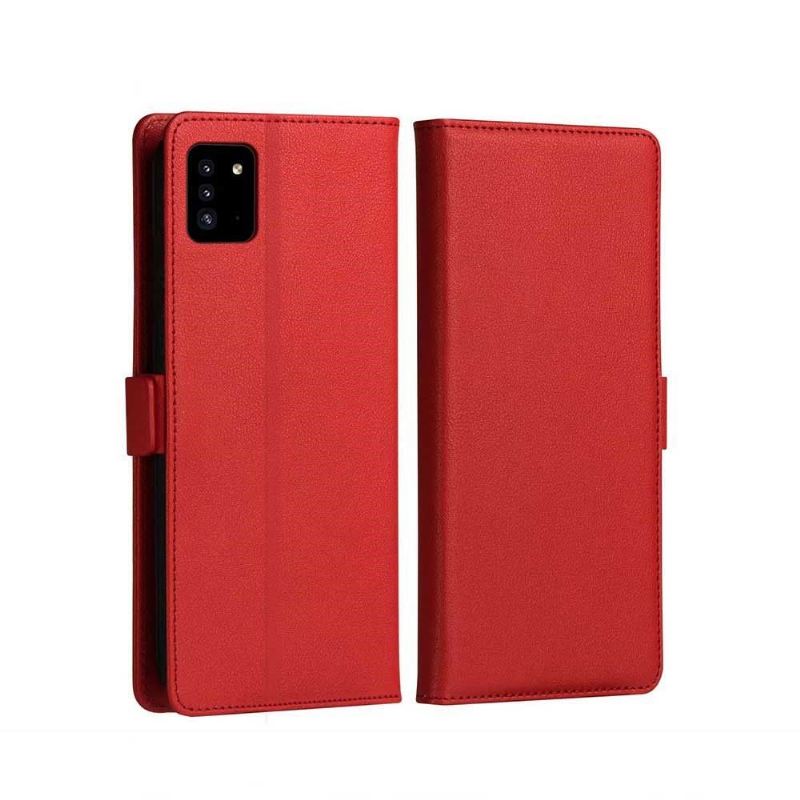 Flip Case Für Samsung Galaxy A71 Milo-serie Kunstleder