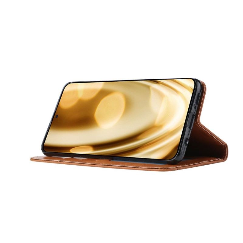 Flip Case Für Samsung Galaxy A71 Standetui In Lederoptik