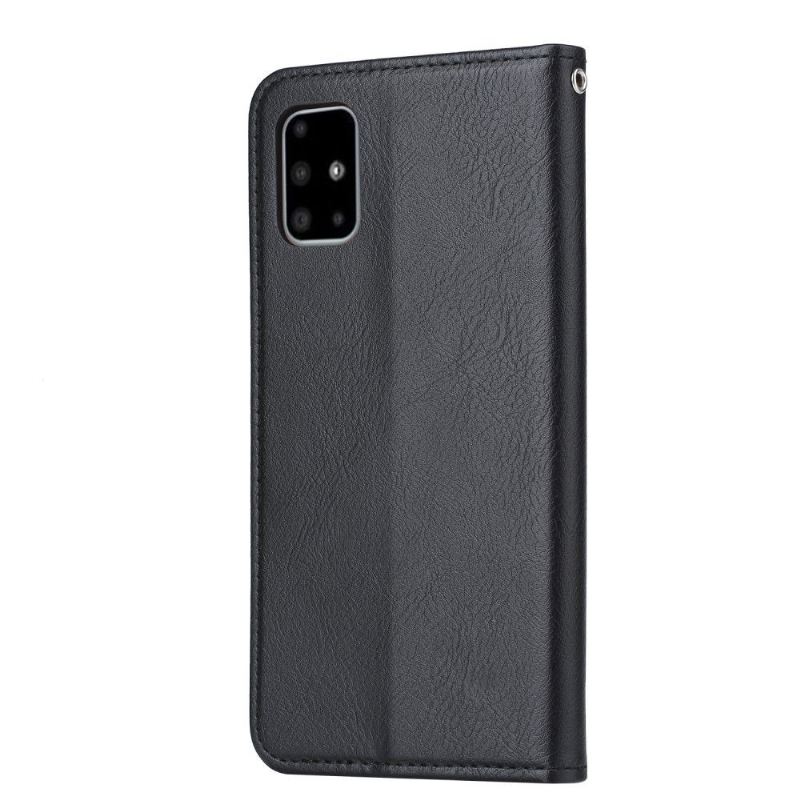 Flip Case Für Samsung Galaxy A71 Standetui In Lederoptik