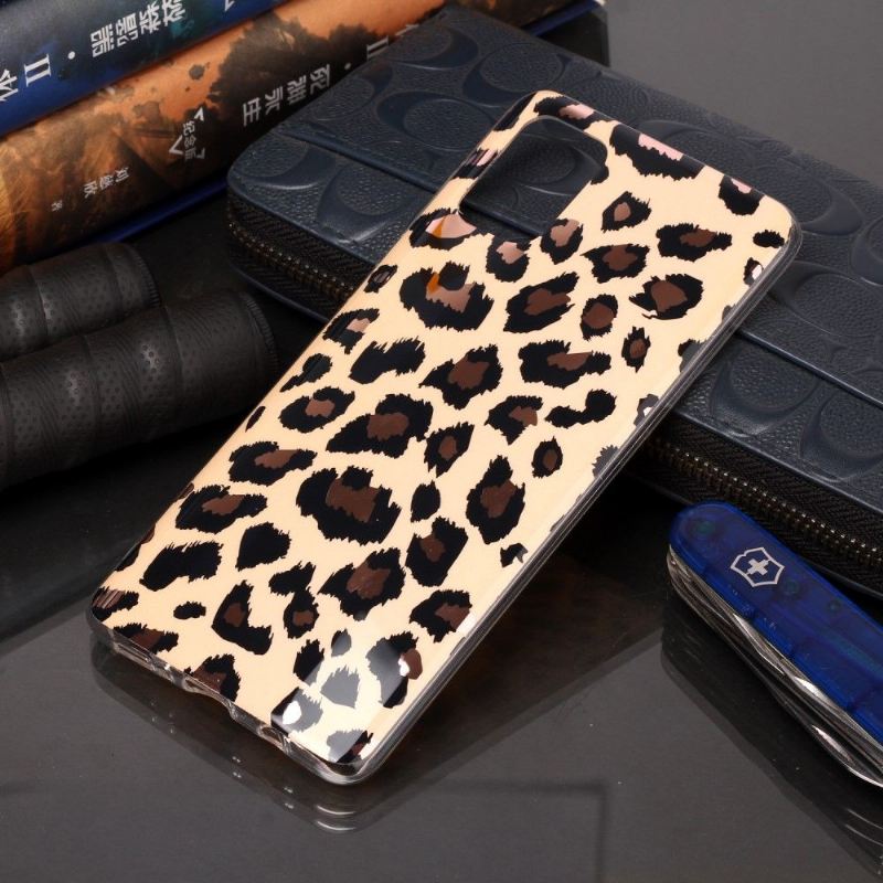 Handyhülle Für Samsung Galaxy A71 Schutzhülle In Gel-leopard