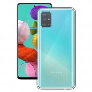 Hülle Für Samsung Galaxy A71 Anti-Sturz Klar + Gehärtetes Glas