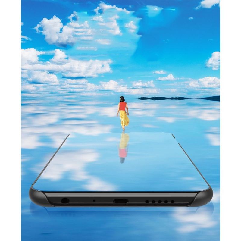 Hülle Für Samsung Galaxy A71 Flip Case Spiegeleffekt