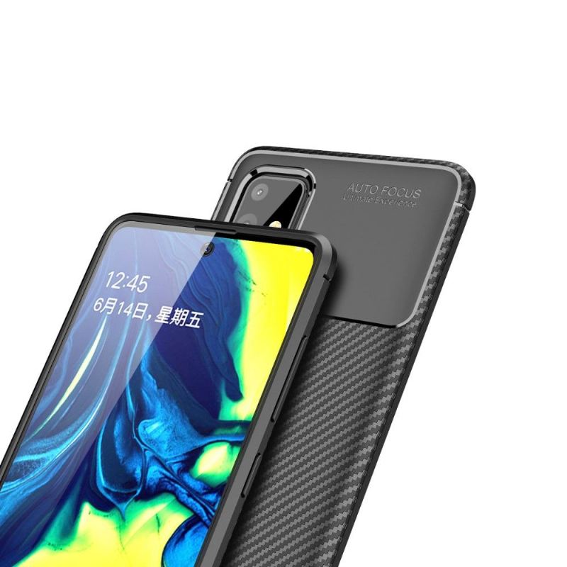 Hülle Für Samsung Galaxy A71 Gel-kohlefaser-stil