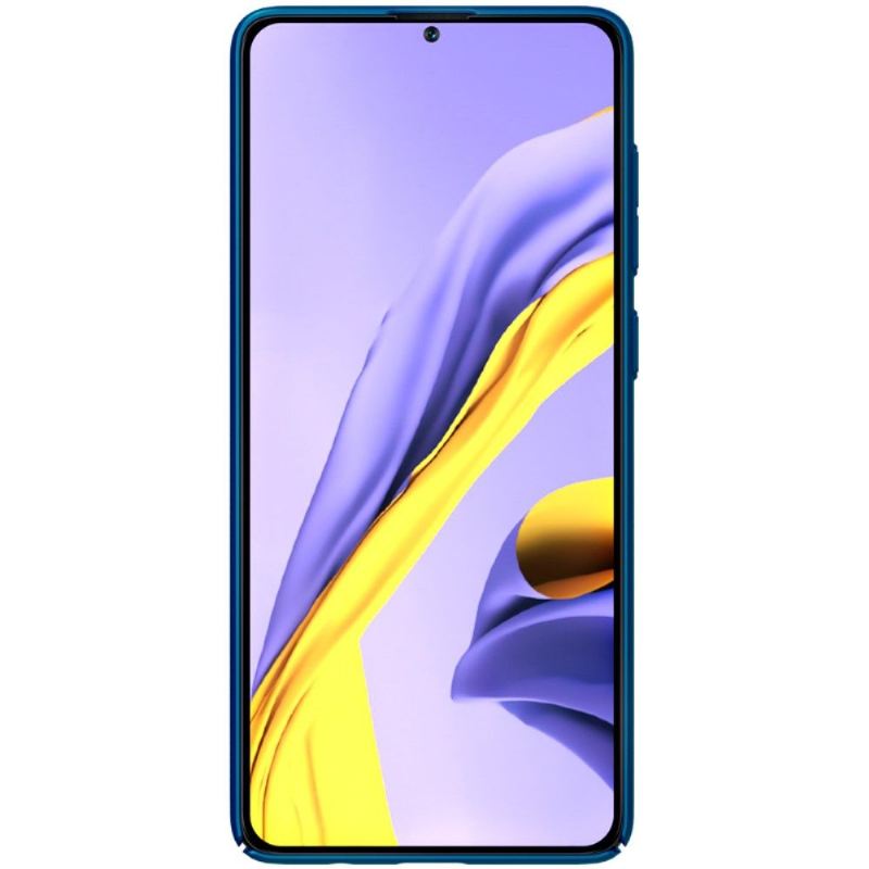 Hülle Für Samsung Galaxy A71 Nillkin Frosteffekt - Pfauenblau