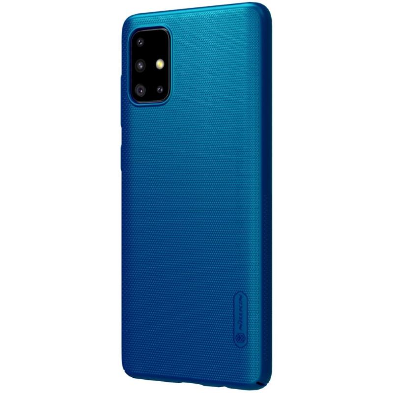 Hülle Für Samsung Galaxy A71 Nillkin Frosteffekt - Pfauenblau