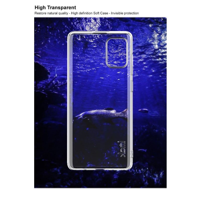 Hülle Für Samsung Galaxy A71 Transparentes Silikon